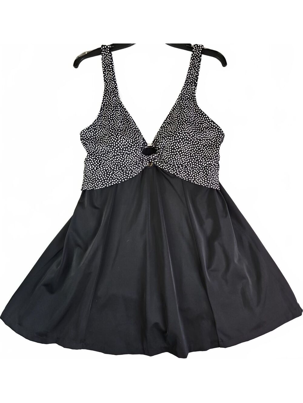 Rose Marie Reid Women's Black Swim Dress 16